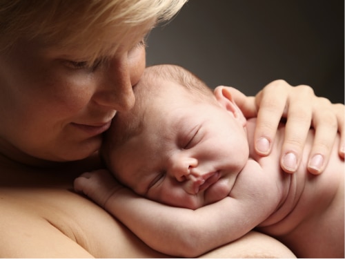 Babyschlaf im Wandel der Zeit 1 - Foto © Kerstin Pukall