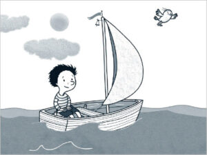 Frühe Kindheit zwischen Vielfalt, Unsicherheit und Wandel “Lebensstürme meistern” Illustration SaBine Büchner © Aetas Kinderstiftung