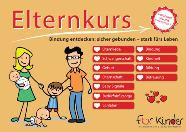 Produkte Sehen Infokarte zum Elternkurs